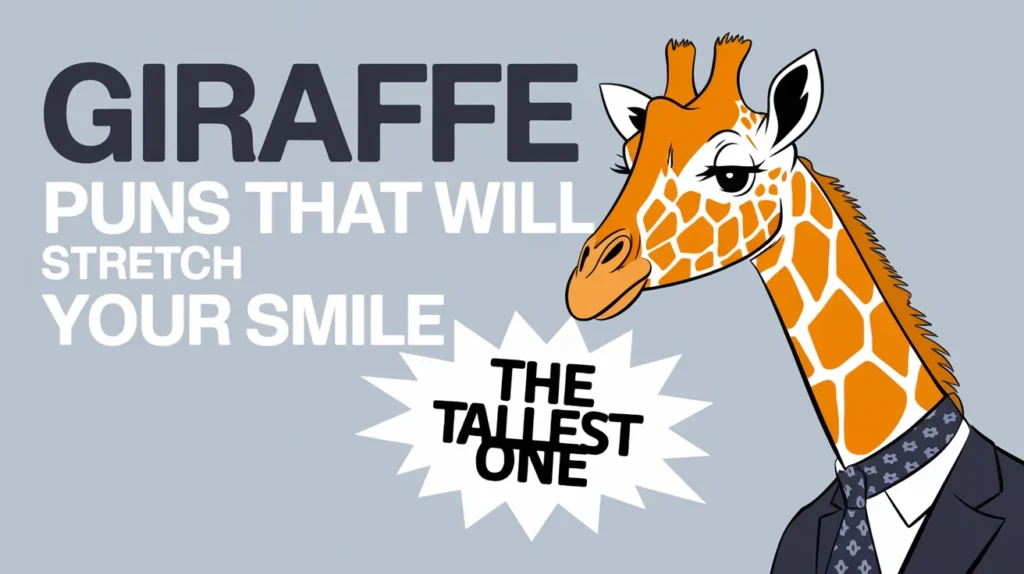 Giraffe Puns That Will Stretch Your Smile