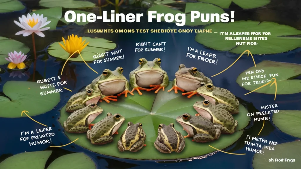 One-Liner Frog Puns