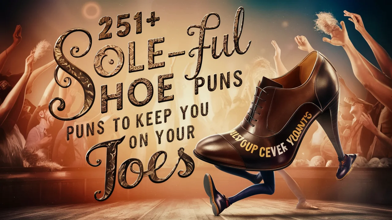 Sole-ful Shoe Puns to Keep You on Your Toes