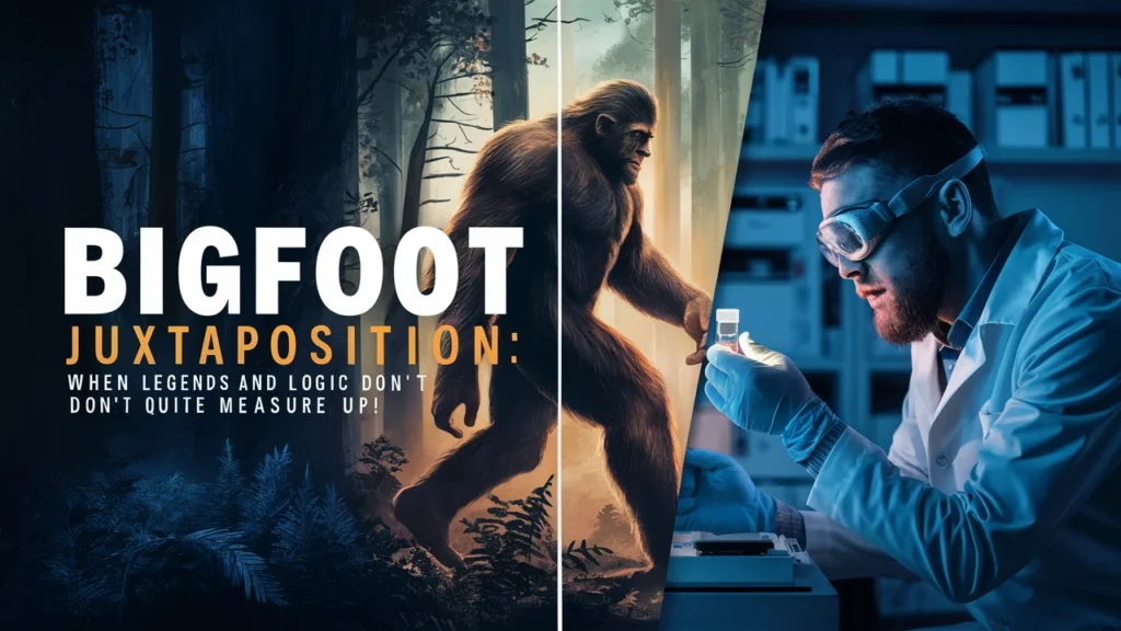 Bigfoot Juxtaposition: When Legends and Logic Don’t Quite Measure Up!