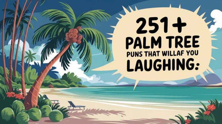 Palm Tree Puns That Will Leaf You Laughing