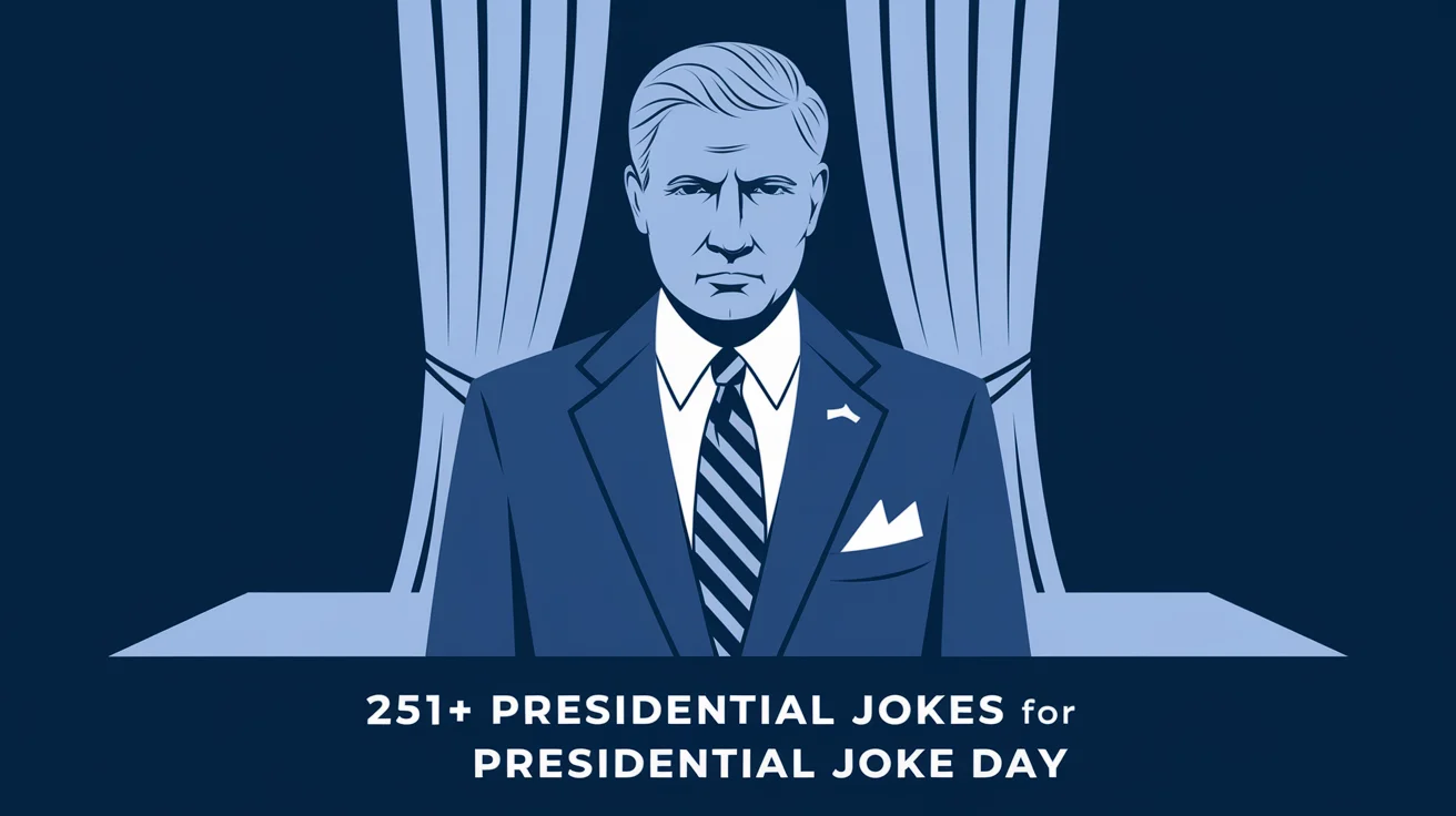 Presidential Jokes for Presidential Joke Day