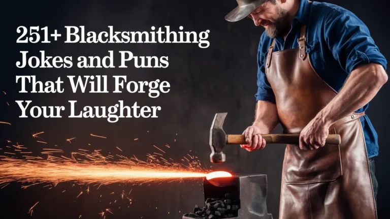 Blacksmithing Jokes and Puns That Will Forge Your Laughter